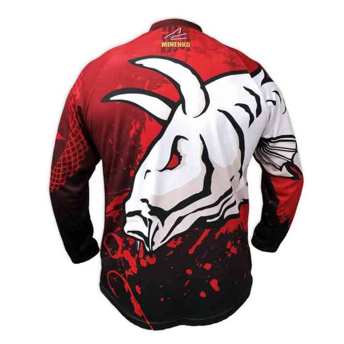 Джерси MINENKO CA/RP red именная XXL (60-62)