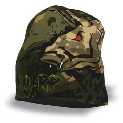 Шапка MINENKO Green Camou (тёплая)