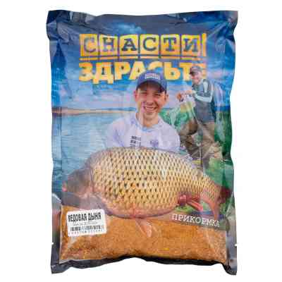 Прикормка «СНАСТИ ЗДРАСЬТЕ!» Медовая Дыня (Карповая)