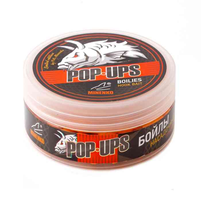 Насадочные бойлы MINENKO POP-UP DUMBELLS TUTTI-FRUTTI 11x14мм