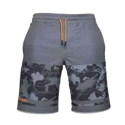 Шорты на резинке Graphite black camo (XXXL)