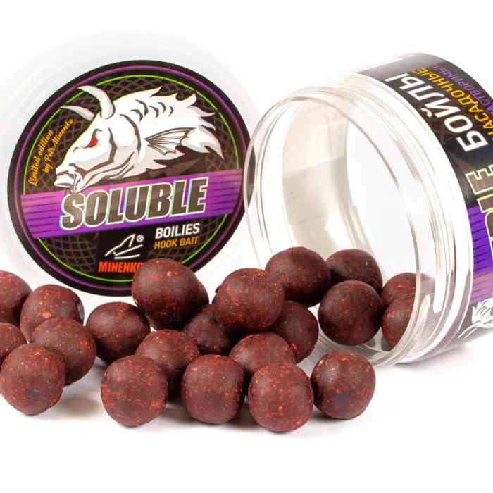 Насадочные бойлы MINENKO MONSTER CRAB 20мм (пылящие)