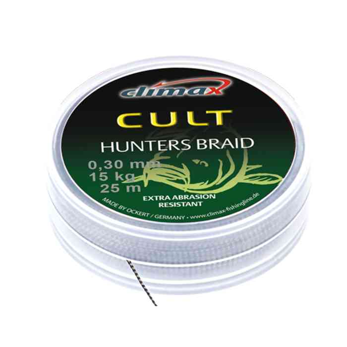 Купить Купить Поводковый материал CULT Hunter's Braid (camou) 40 lbs