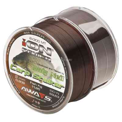 Леска карповая Awa'S ION POWER CRAIG NEIL CARP STALKER 0.331мм