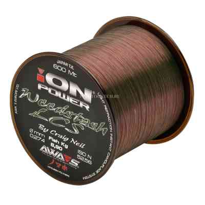 Леска карповая Awa'S ION POWER WEEDSTASH LCS 0.255мм
