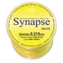 Леска Katran Synapse Neon 0.215 мм (жёлтая)