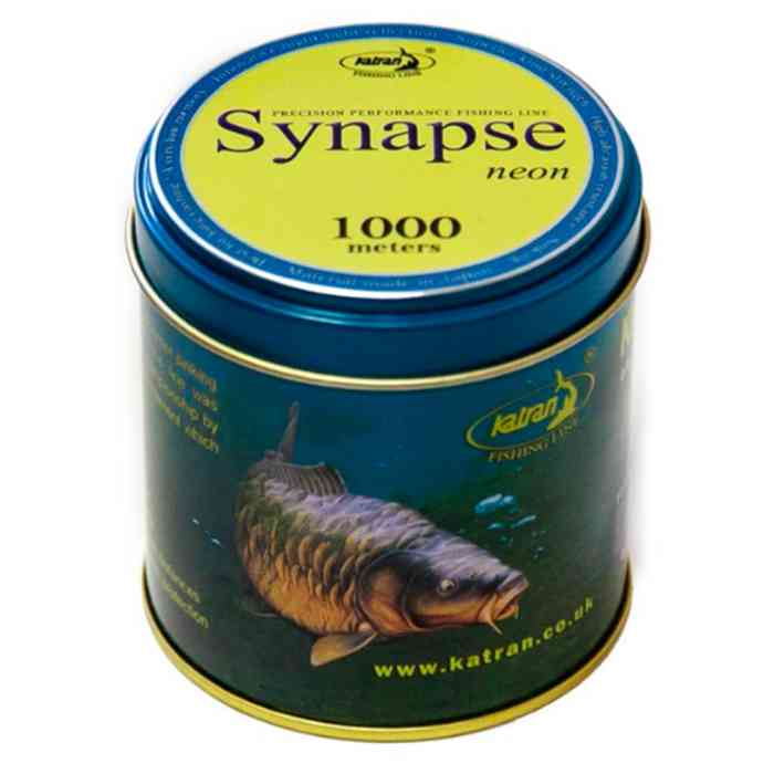 Леска Katran Synapse Neon 0.309 мм (жёлтая)