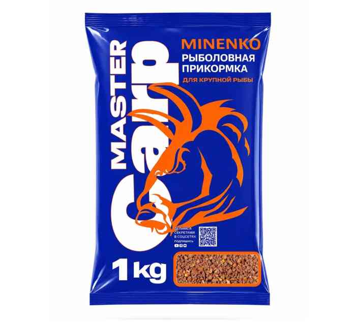 Прикормка MINENKO Master Carp TUTTI-FRUTTI
