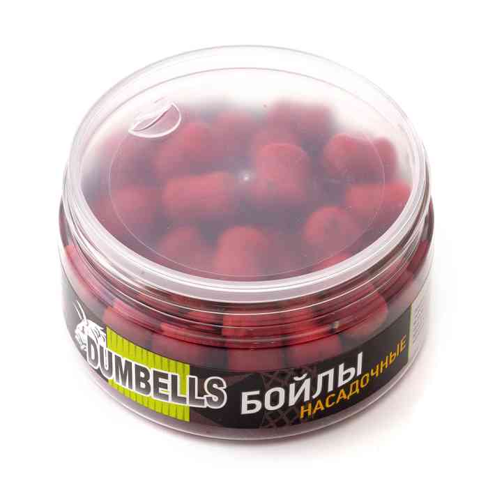 Насадочные DUMBELLS бойлы MINENKO STRAWBERRY 14x20мм